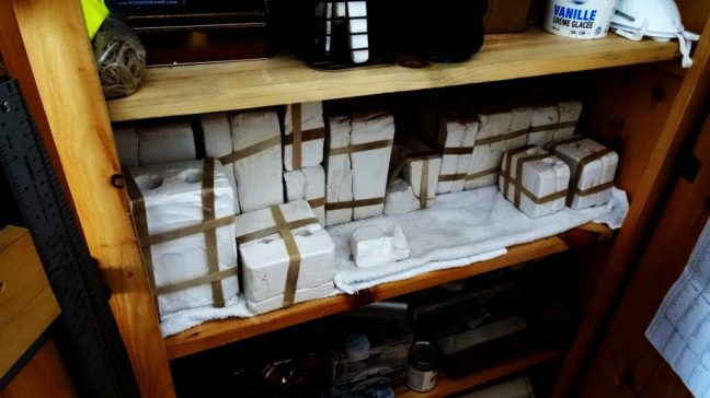 AMG DOLL-Plaster mold making (26)